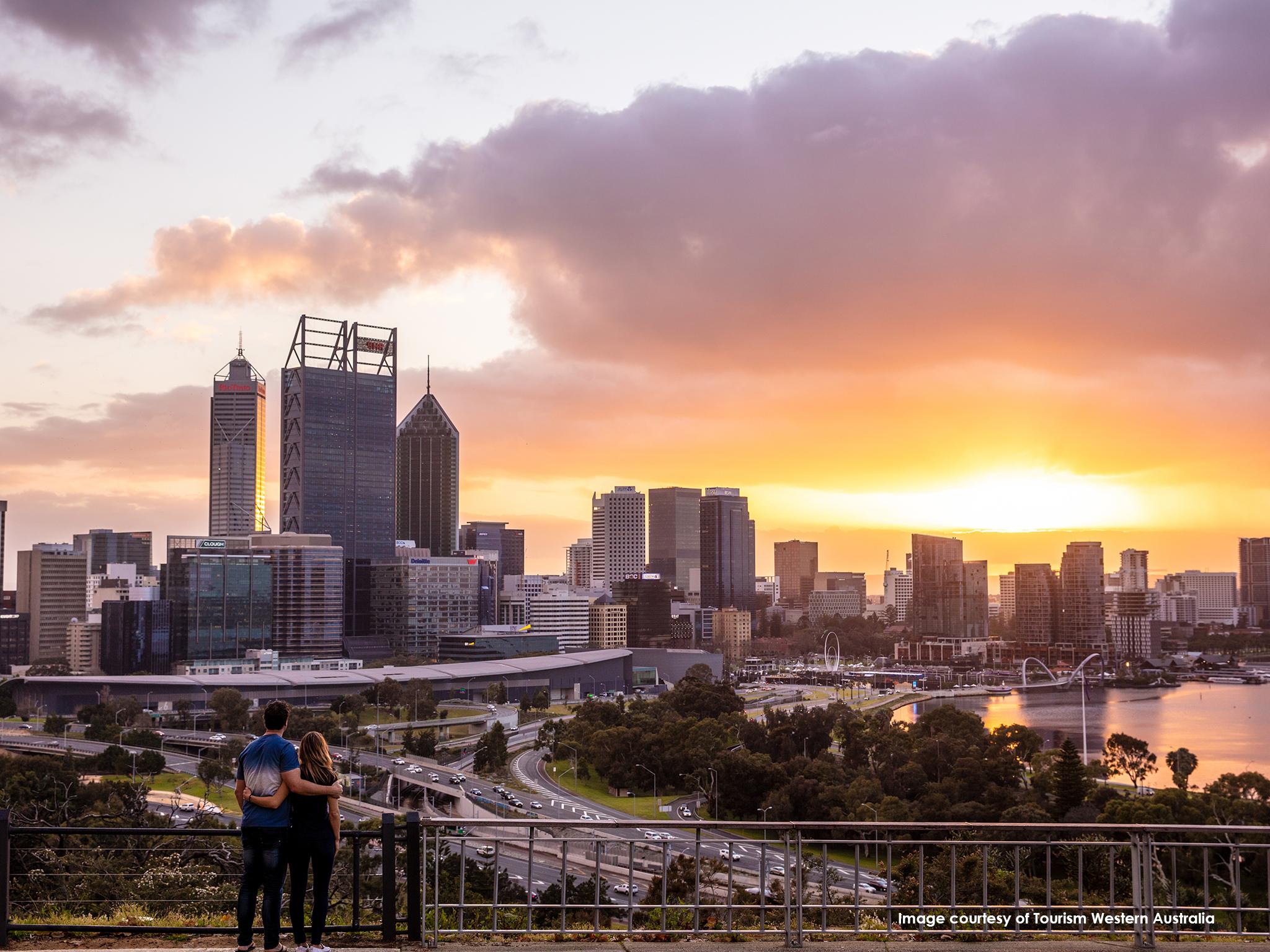 Citadines St Georges Terrace Perth Aparthotel Kültér fotó