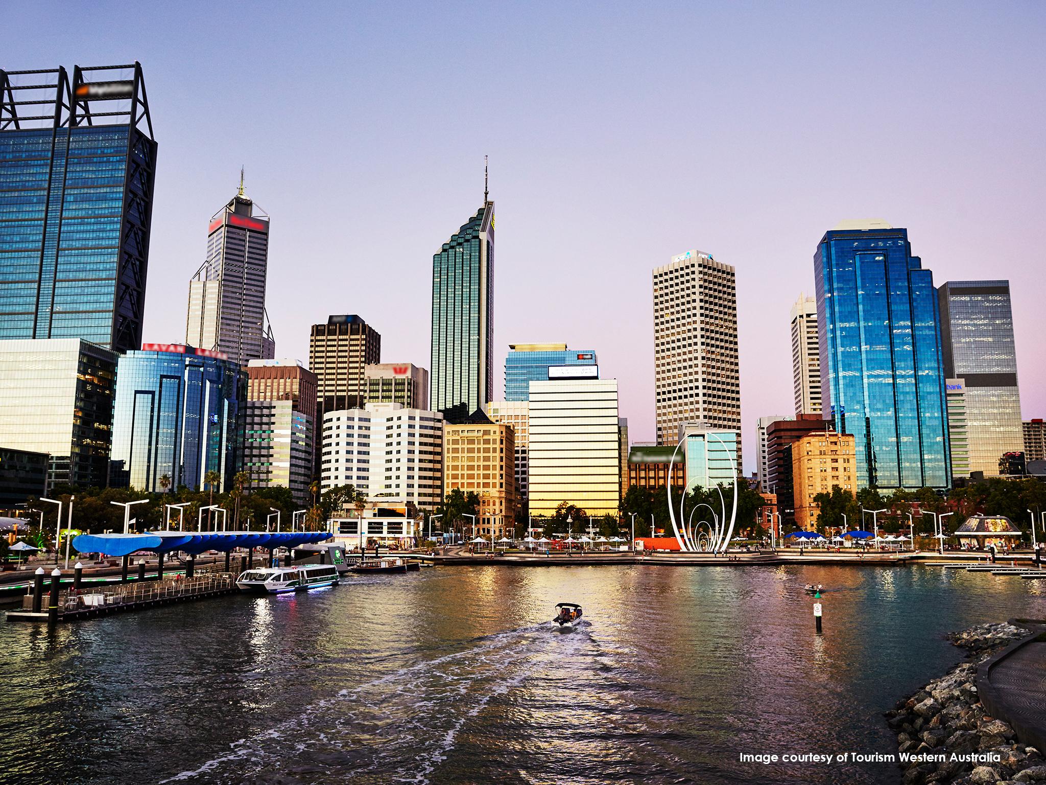 Citadines St Georges Terrace Aparthotel Perth Kültér fotó