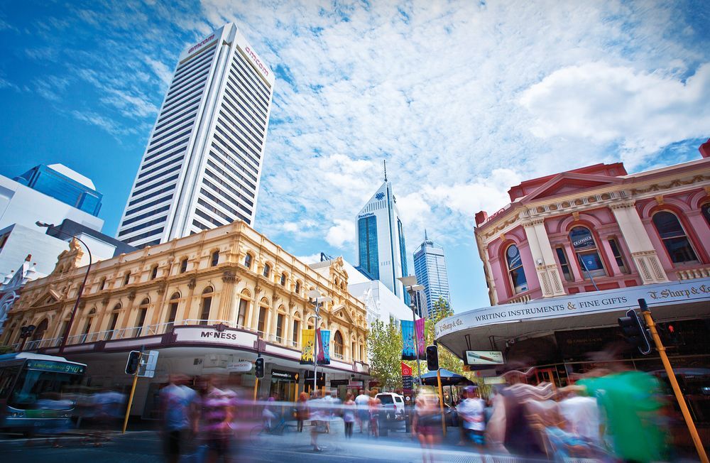 Citadines St Georges Terrace Perth Aparthotel Kültér fotó